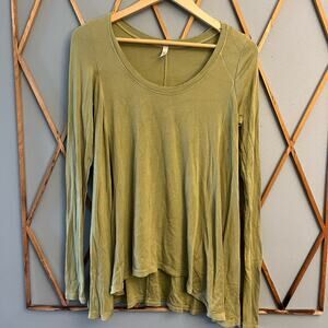 Free People Oversized Ribbed T-Shirt
